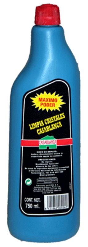LIMPIACRISTALES MULTIUSOS ECOLIMP 750 ML.