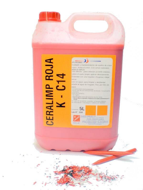 CERA ROJA CELIMP 5 LTS.