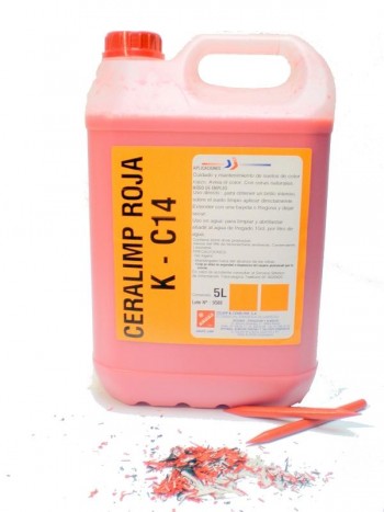 CERA ROJA CELIMP 5 LTS.