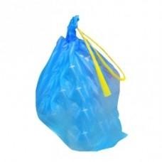 BOLSA BASURA 55X56 CIERRE FACIL AZUL (15U.) G.70