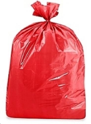 BOLSA BASURA 52X60 ROJO PAQ.25
