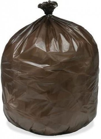 BOLSA BASURA 52X60 MARRON 25u.