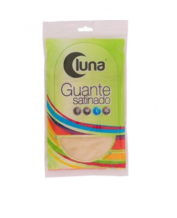 GUANTE SATINADO NATURAL LUNA