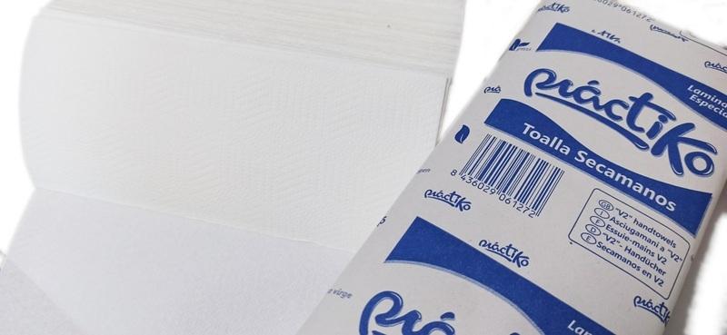 CAJA TOALLA V TISU - PRACTIKO 2/C