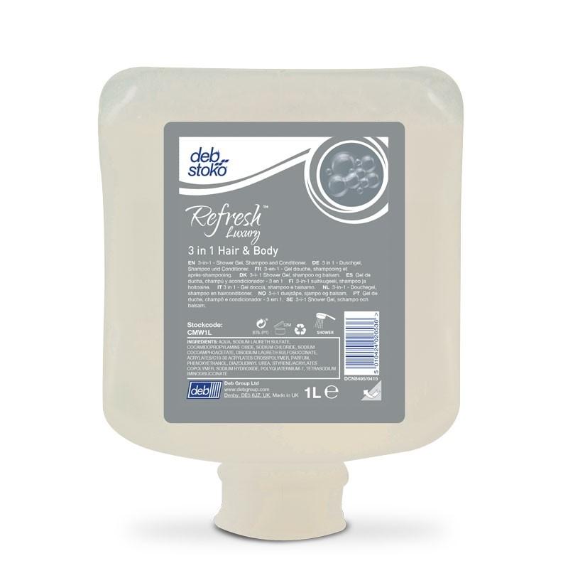 REFRESH LUXURY 3-EN-1 HAIR & BODY (6Ux1L)