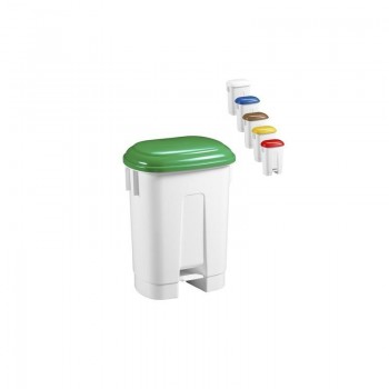 CONTENEDOR 60L AMICO CON PEDAL (COLORES)