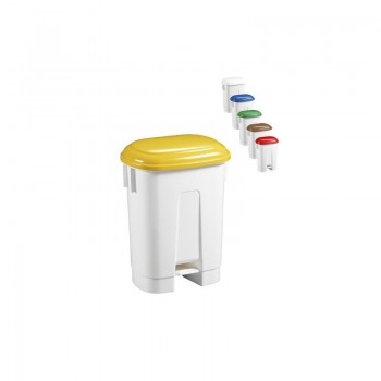 CONTENEDOR 60L AMICO CON PEDAL (COLORES)