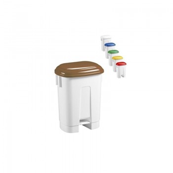 CONTENEDOR 60L AMICO CON PEDAL (COLORES)