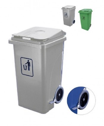 CONTENEDOR INDUSTRIAL 100 L. CON PEDAL