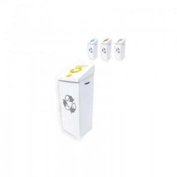PAPELERAS CONTENEDORES SELECTIVOS DESECHABLES KROSS KARTO