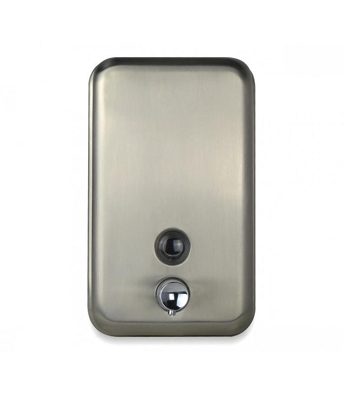 JABONERA INOX VERTICAL ESTANDAR (1,2L)