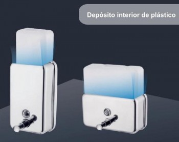 JABONERA INOX VERTICAL ESTANDAR (1,2L)