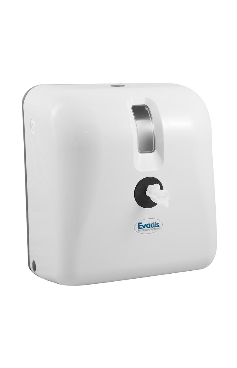 DISPENSADOR PAPEL HIGIENICO EXTRACCION CENTRAL ABS BLANCO
