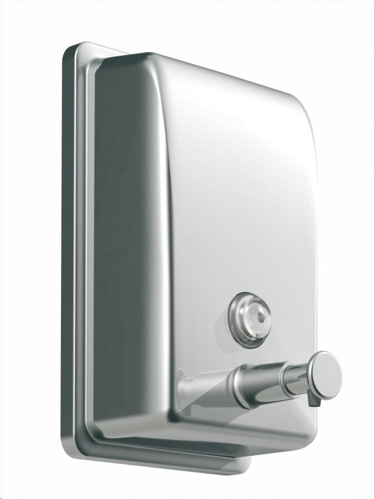 DOSIFICADOR JABON ACERO INOX. BRILLO 450ml