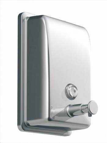 DOSIFICADOR JABON ACERO INOX. BRILLO 450ml