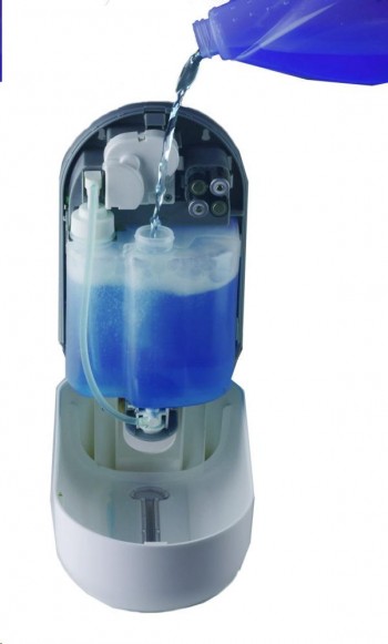 DOSIFICADOR JABON AUTOMATICO SAPHIR CON SENSOR (1,1L)
