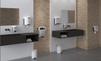DISPENSADOR TOALLERO PAPEL SECAMANOS MECHA (MINI) ABS BLANCO