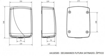 SECAMANOS OPTICO FUTURA SATINADO