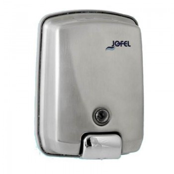 DOSIFICADOR JABON ACERO INOX. FUTURA 1L.