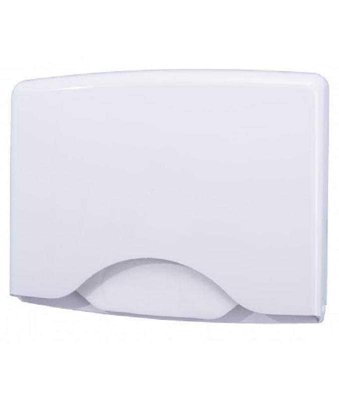 DISPENSADOR PAPEL CUBRE ASIENTOS W.C.