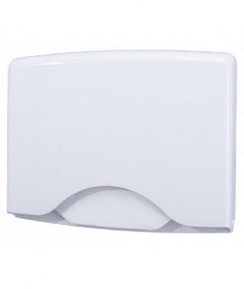 DISPENSADOR PAPEL CUBRE ASIENTOS W.C.