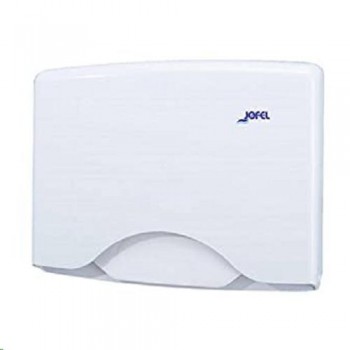 DISPENSADOR PAPEL CUBRE ASIENTOS W.C.
