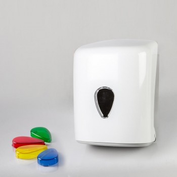 DISPENSADOR TOALLERO PAPEL SECAMANOS MECHA KROSS ARES BLANCO