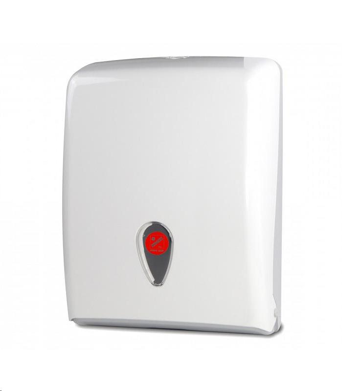 DISPENSADOR TOALLA - SERVILLETA  TOALLERO Z ABS KROSS ARES BLANCO