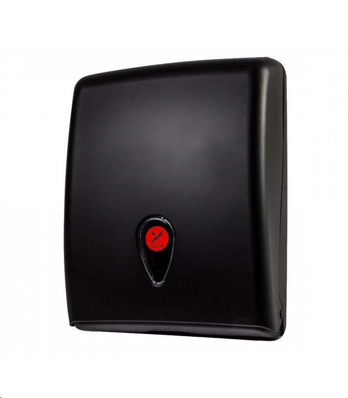 DISPENSADOR TOALLA - SERVILLETA TOALLERO Z ABS KROSS ARES NEGRO