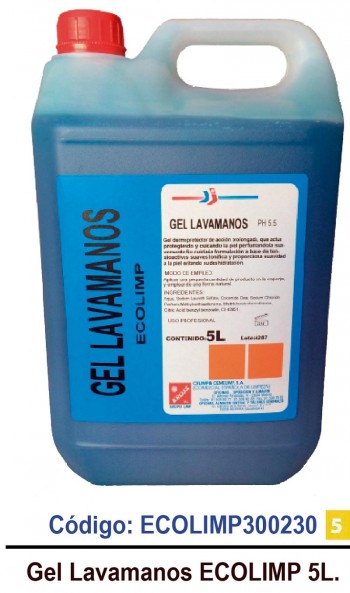 GEL LAVAMANOS KROSS ECOLIMP (5L.)
