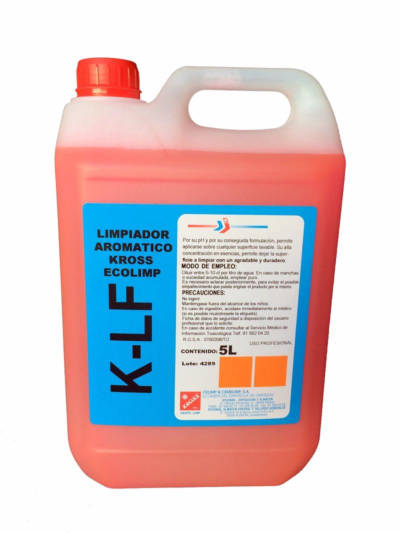 LIMPIADOR KROSS AROMATICO BIO-ALCOHOL KL-F 5L ECOLIMP