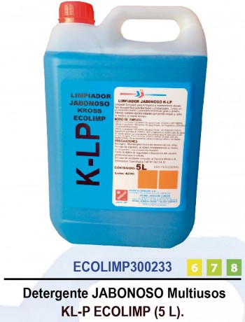 LIMPIADOR JABONOSO KROSS KL-P (5L.) ECOLIMP