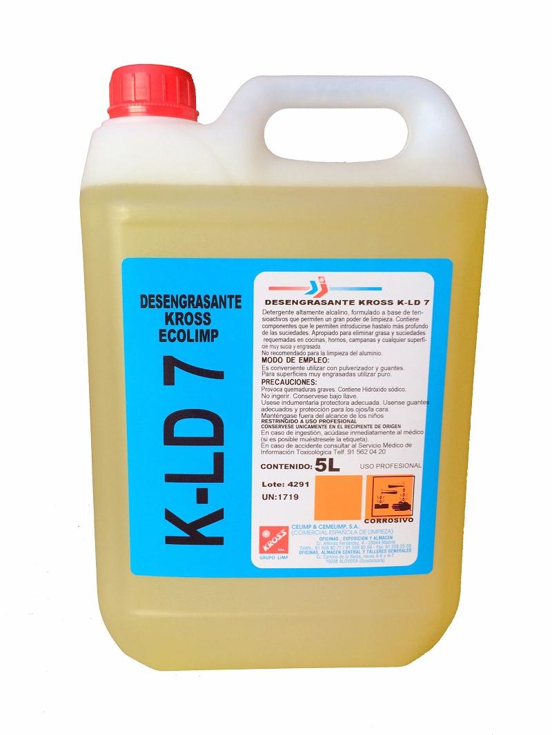 DESENGRASANTE KROSS KL-D7 (5L.) ECOLIMP