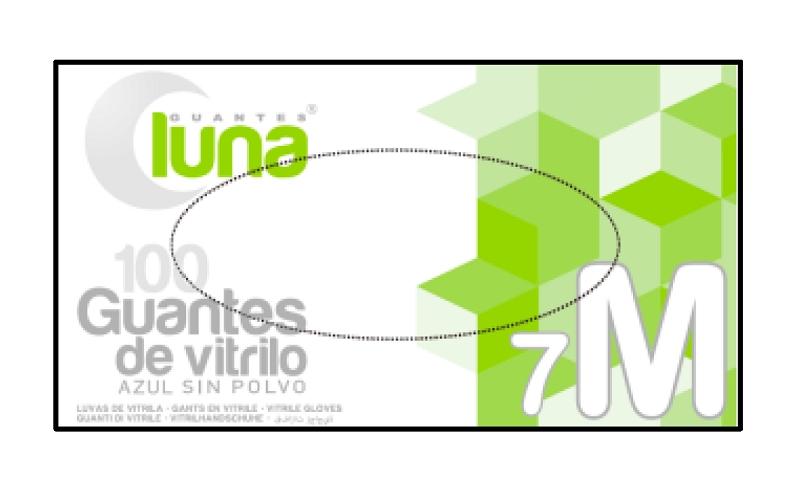 GUANTE VITRILO (SIN POLVO)