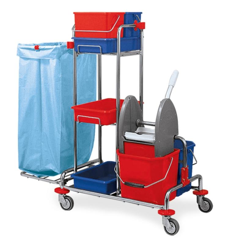 CARRO ACERO INOX JOKER3 COMPLETO (CON PRENSA)