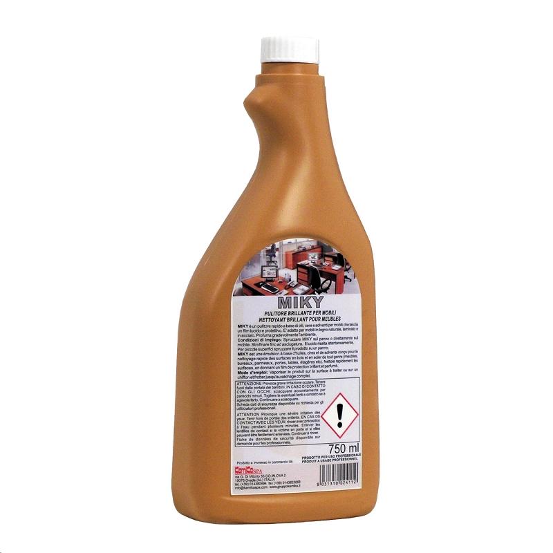 MIKY LIMPIADOR ABRILLANTADOR MUEBLES 750ml.