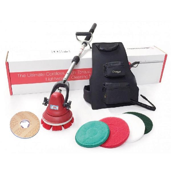 ROTATIVA MINI ACTIV CON MANGO EXTENSIBLE (BATERIAS Y CARGADOR)