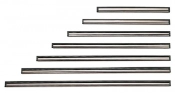 GUIA CON GOMA LIMPIACRISTALES ACERO INOXIDABLE (PULEX)