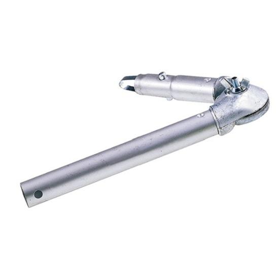 CODO ARTICULADO ALUMINIO (TUBO TELESCOPICO)
