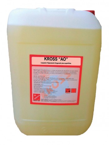 KROSS AO LIMPIADOR HIGIENIZANTE OXIGENADO PARA SUPERFICIES 25L.