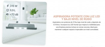 ASPIRADORA VERTICAL KROSS PRONEXT 25,9V C/BATERIA LITIO SIN BOLSA